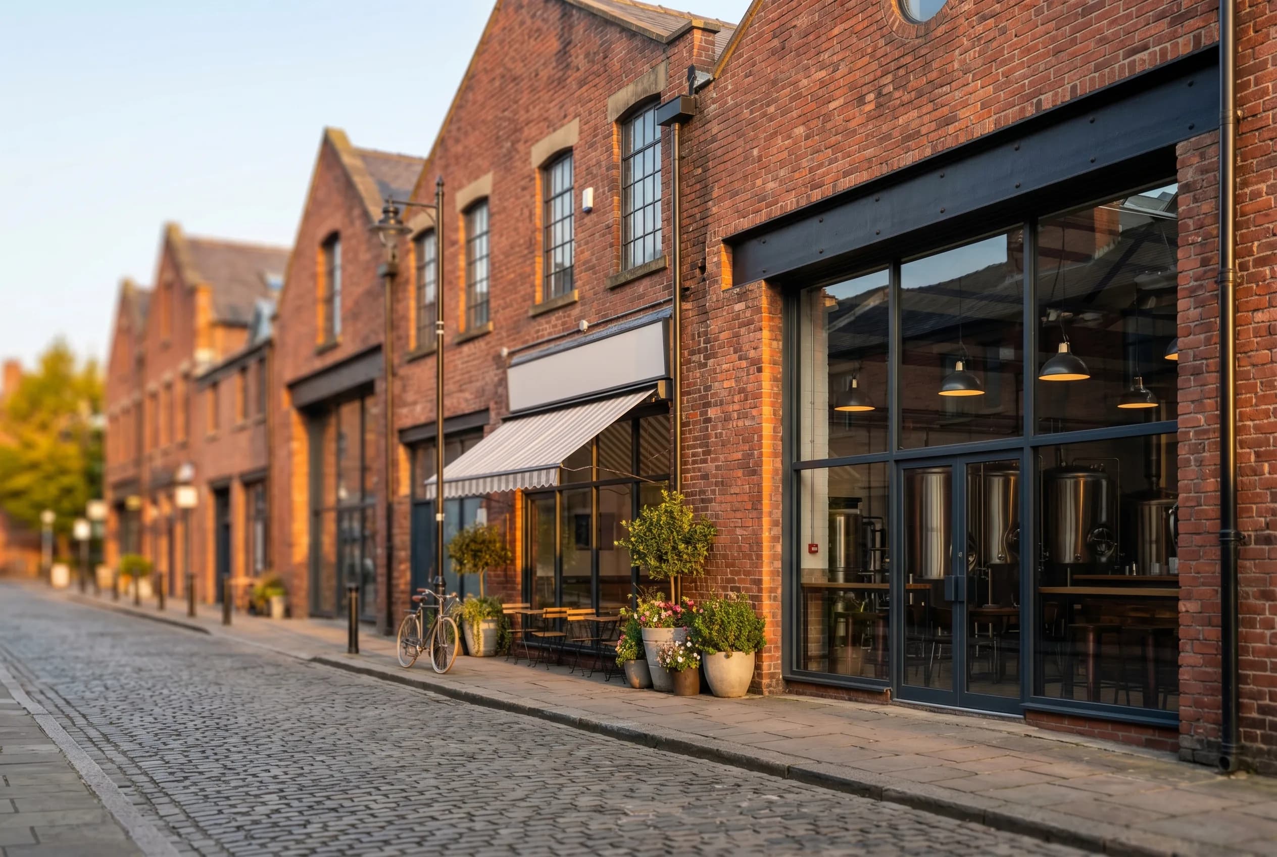 Sheffield independent high street with local businesses found by nearby customers through local SEO